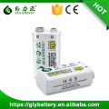 Geilienergy GLE-802 Ladegerät mit wiederaufladbarer NI-MH Batterie 9V 200mAh